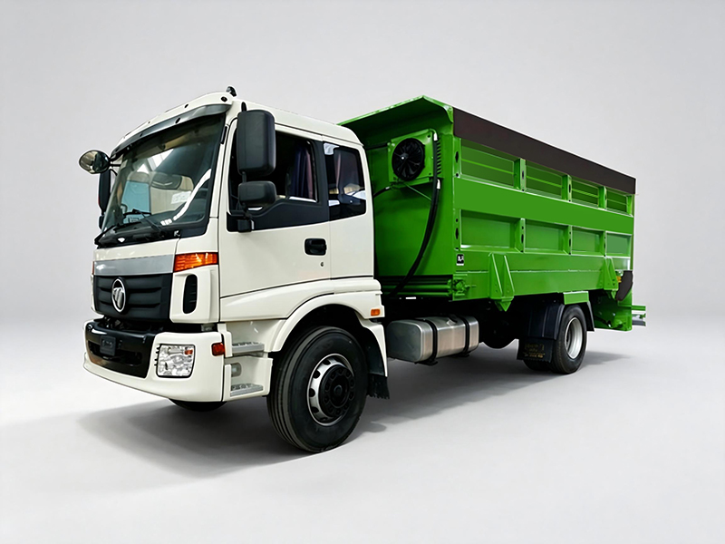 中重卡撒料车
